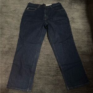 Carhartt Men's Dark Blue Relaxed Jeans